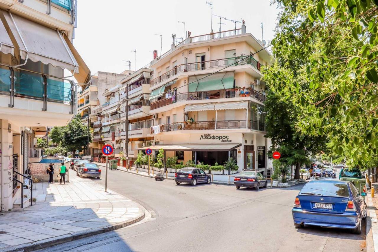 Happy Traveller - Luxury, Free Parking Apartamento Tessalónica Exterior foto