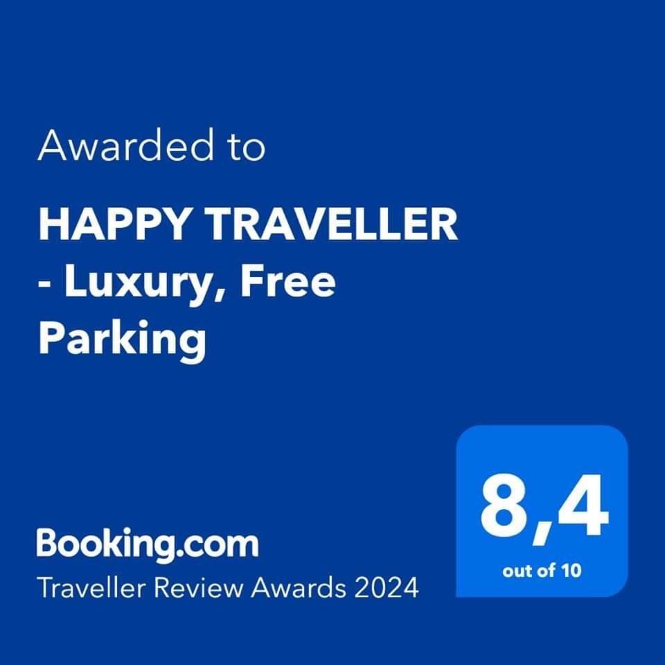 Happy Traveller - Luxury, Free Parking Apartamento Tessalónica Exterior foto